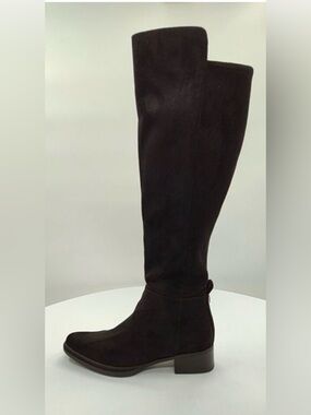 Michael Kors Tall Black Suede Boot new in box retail $199
